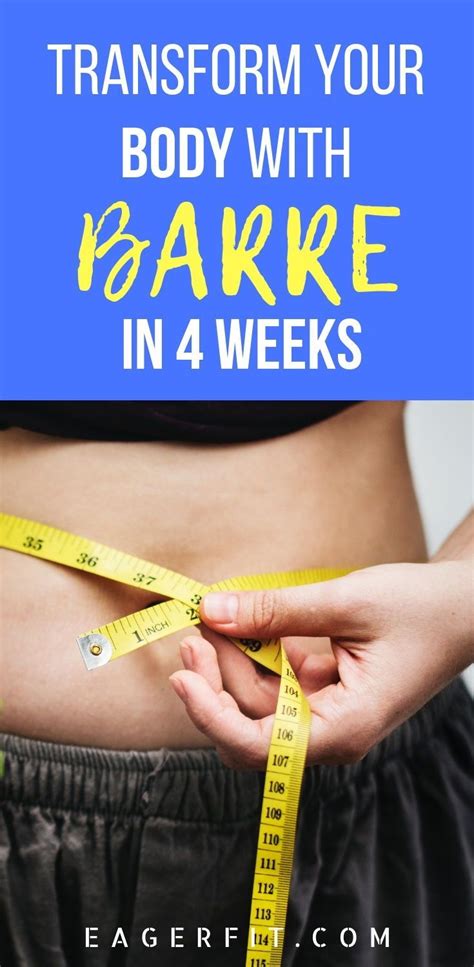 Results After 4 Weeks Of Doing Barre With Images Barre Workout