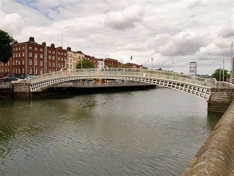 Liffey Bridge Hapenny Bridge Dublin © David Dixon Geograph Ireland