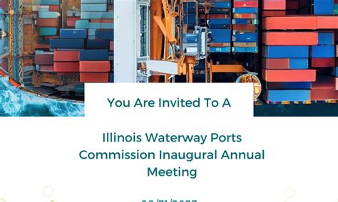 Illinois Waterway Ports Commission Inaugural Annual Meeting Greater