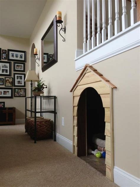 In the video i show you how to build an indoor dog kennel. 25 Great Ideas of Dog House under Staircase - Tail and Fur ...