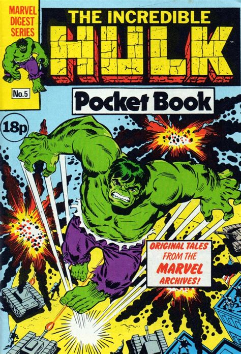 Crivens Comics And Stuff The Complete Incredible Hulk Pocket Book Cover