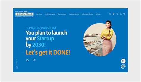 Bajaj Allianz Life Insurance Website Revamp On Behance