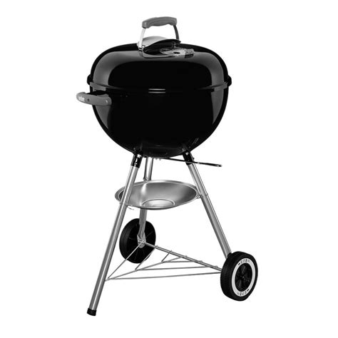 Weber 22 In Original Kettle Charcoal Grill In Black 741001 The Home