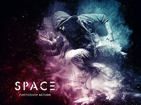 Free Space Photoshop Effect Action