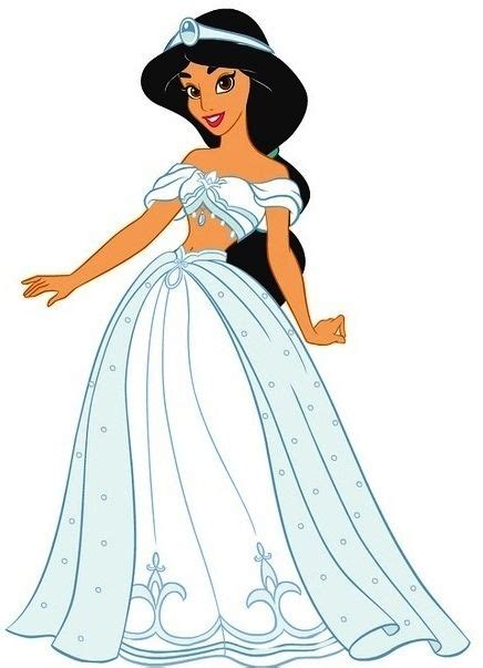 Jasmines Wedding Dress Disney Aladdin Pinterest Jasmine