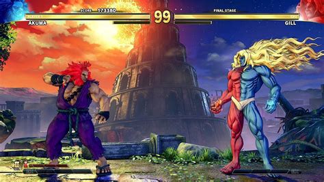 Street Fighter 5 Gill Final Boss Arcade Mode 1440p 60ᶠᵖˢ Youtube