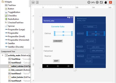 Cara Membuat Aplikasi Konversi Suhu Pada Android Studio