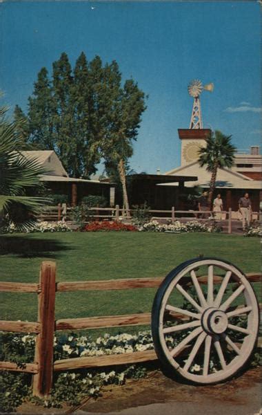 White Sun Guest Ranch Rancho Mirage Ca Postcard