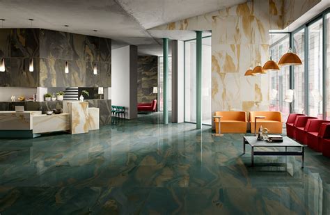Cosmic Marble: warm bright spaces for design in 2021 | Floornature