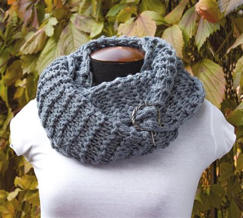 Outlander Infinity Scarf Claire Cowl Chunky Knit Etsy