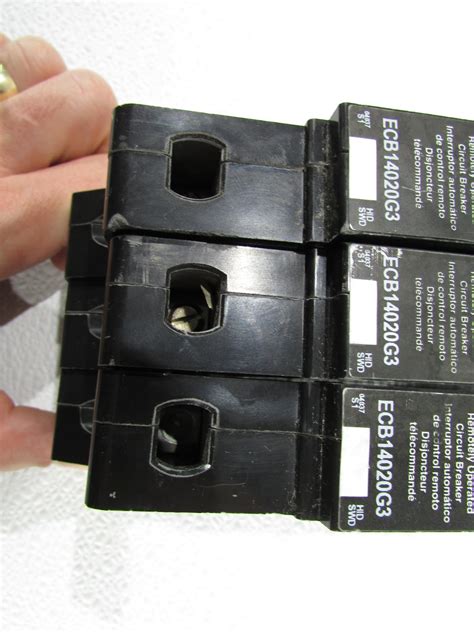 Spectra™ rms —circuit breakers determine the required breaker frame, ic rating, and load requirements. LOT OF 3 SQUARE D POWERLINK ECB14020G3 MOLDED CASE CIRCUIT ...
