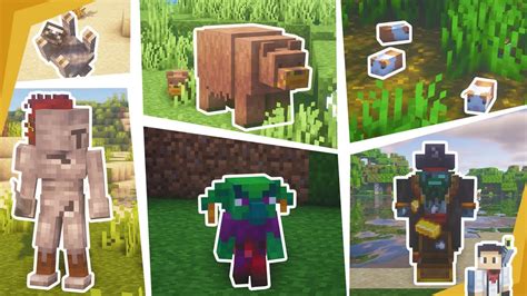 Best Minecraft Mods That Adds Mobs Youtube