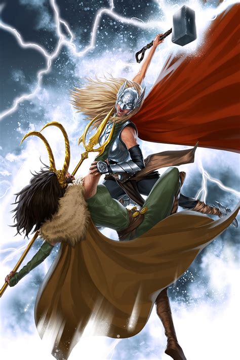 Jarreau Wimberly Female Thor Lady Loki Thor