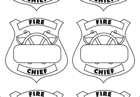 Galls® badges present a professional image of authority without the extra cost of custom badges. Printable Firefighter Badge | Printable fireman badge ...