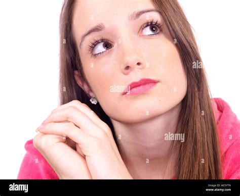 Bored Teenage Girl Model Released Stock Photo Alamy