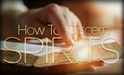 How To Discern Spirits Enewsletter Benny Hinn Ministries