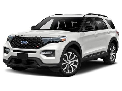 2021 ford explorer platinum review. New Star White Metallic Tri Coat 2021 Ford Explorer ST 4WD ...