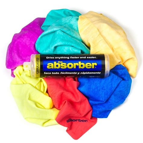 Cleantools 42149 The Absorber Synthetic Drying Chamois 27 X 17 Blue