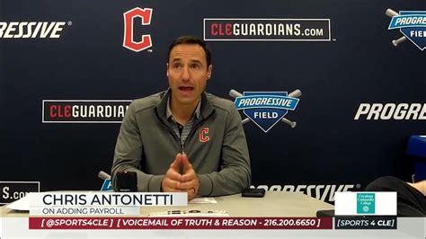 chris antonetti on the ability to add to the guardians payroll this year sports4cle 3 15 22