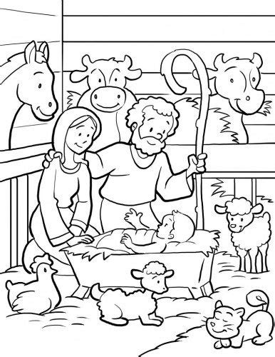 Black white manger stock illustrations vectors baby jesus coloring page Jesus is the reason for the season! | Nativity coloring ...