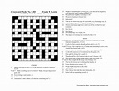 Wall Street Journal Crossword Puzzle Answers | Mary Crossword Puzzles