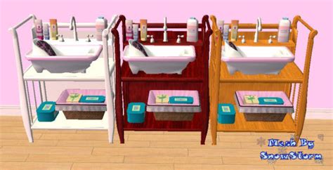 Mod The Sims Testers Wanted Sleigh Style Baby Bath Updated 412