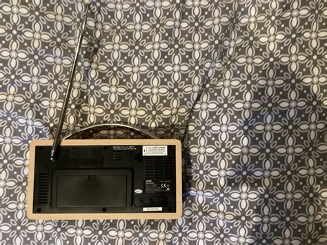 Logik Portable Dab Fm Radio Wood And Silver L55dab15 5017416520355 Ebay