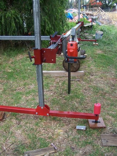 I created an alaskan sawmill that attaches to my professional chainsaw. diy chainsaw mill plans - Google Search | Chainsaw mill plans, Chainsaw mill, Homemade chainsaw mill