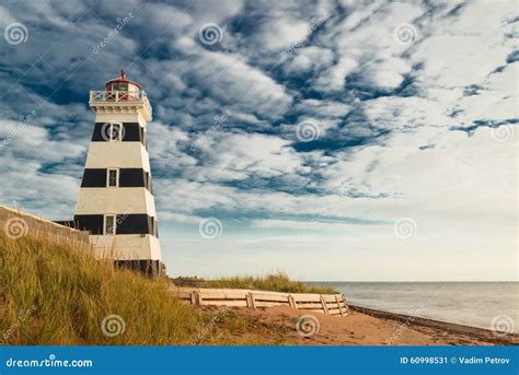 West Point Lighthouse Stock Image Image Of Edward Ocean 60998531