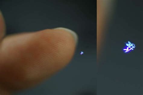 the japanese showed a hologram that can be touched earth chronicles news