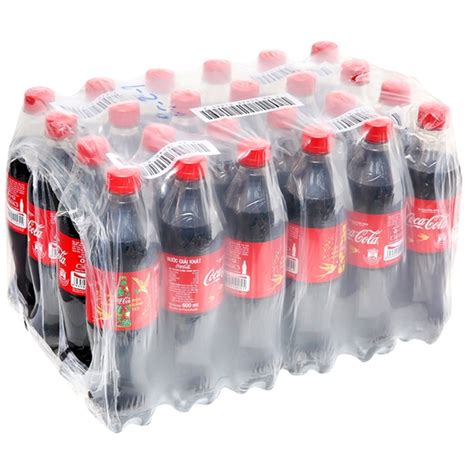 Thùng 24 Chai Nước Ngọt Coca Cola 600ml