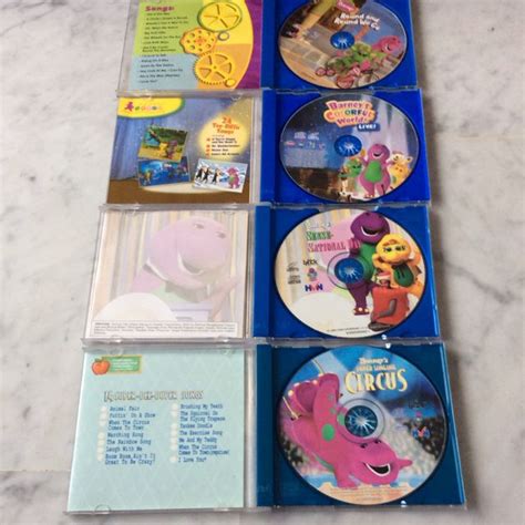 Original Barney Vcd Hobbies And Toys Toys And Games On Carousell
