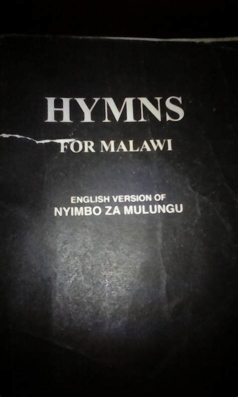 Hymns For Malawi English Version Of Nyimbo Za Mulungu Home