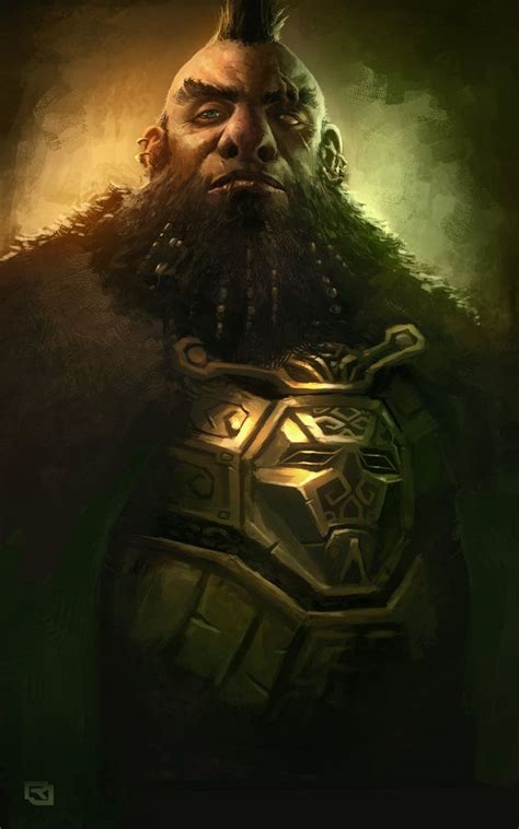 Dwarven Warrior By Rob Joseph On Deviantart Dwarf Fighter Fantasy