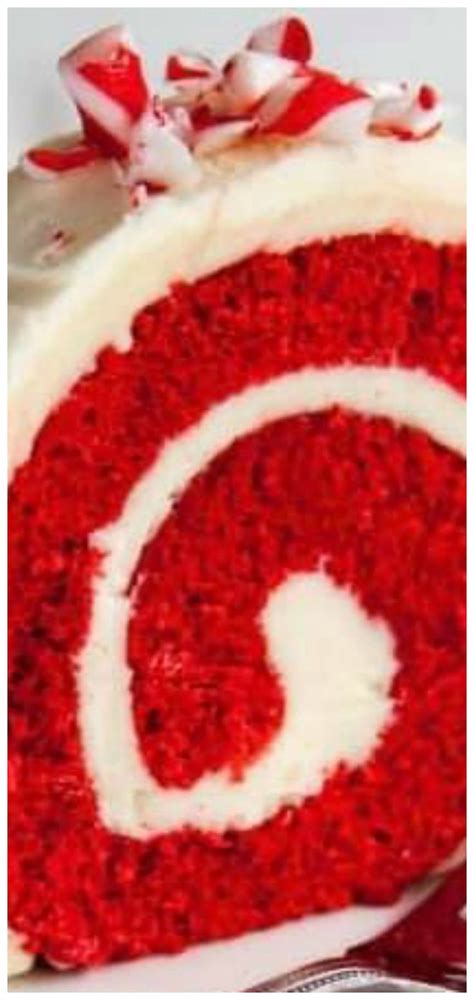 Recipe Peppermint Red Velvet Cake Roll Recipe Red Velvet Cake Roll