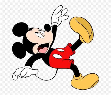 Mickey Mouse Falling Down Clipart 5246072 Pinclipart