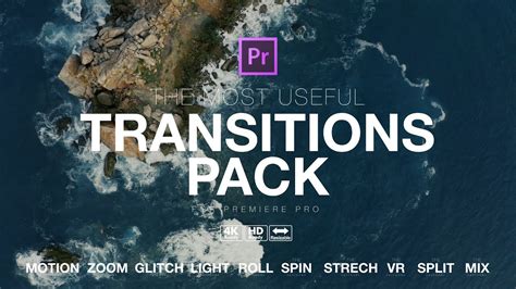 The Most Useful Transitions Pack For Premiere Pro Youtube