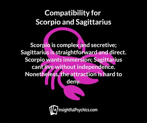 The 25 Best Scorpio And Sagittarius Compatibility Ideas On Pinterest