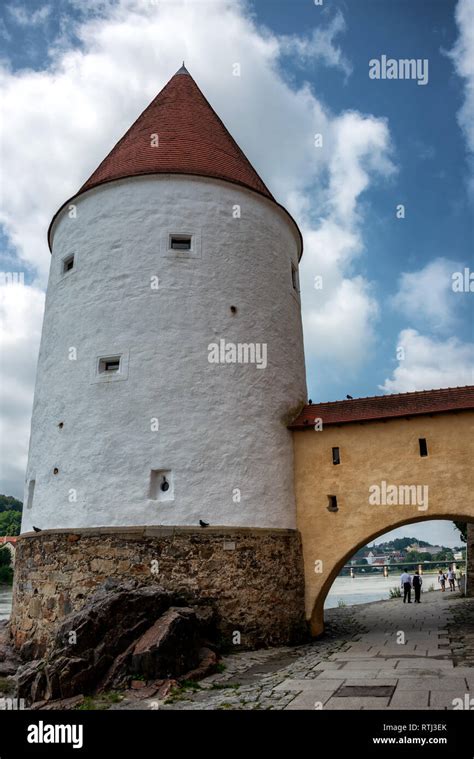 Tower Schaiblingsturm At Inn River Hi Res Stock Photography And Images