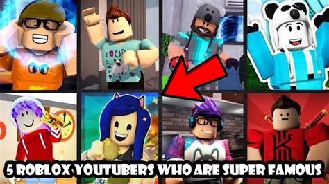 Roblox YouTubers Who Are Super Famous YouTube