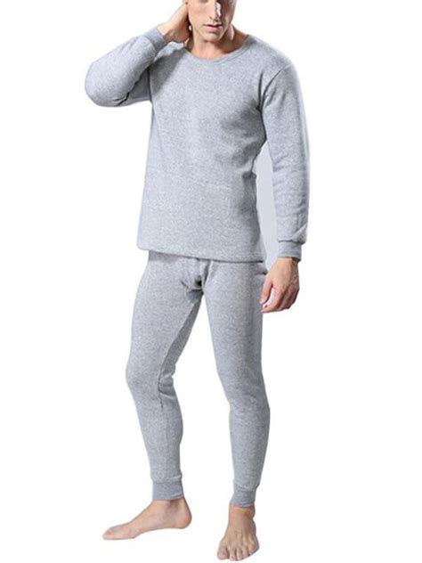 men s ultra soft cotton thermal underwear long johns set