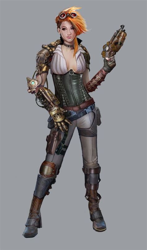 Steampunk Jane Concept By Rayph On Deviantart Rpg Character Character