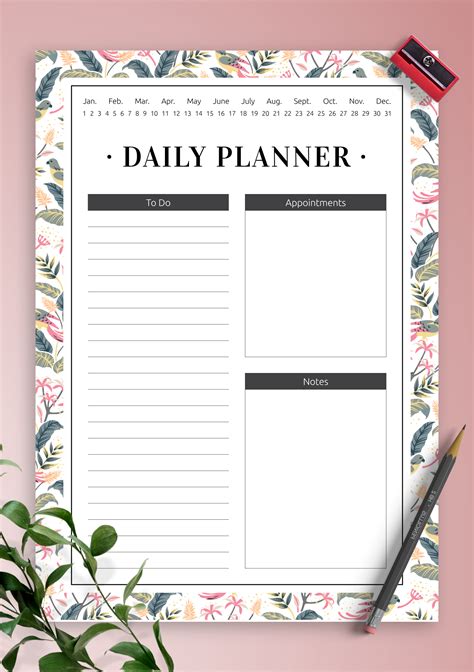 Pdf Printable Half Letter To Do List And Notes Planner Printable A4 A5