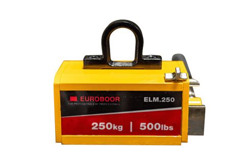 Industrial Lifting Magnet 250 Kg 500 Lbs Workload Elm250 First