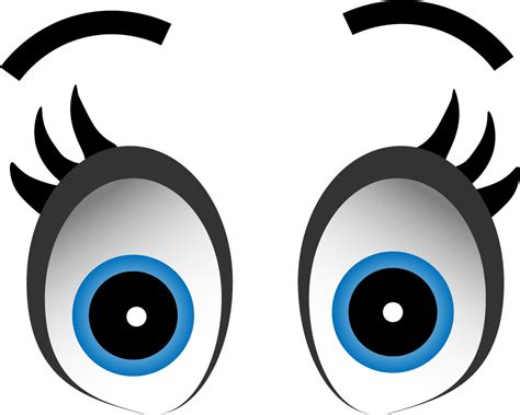 Download Hd 11 Expression Cartoon Eyes With Transparent Background