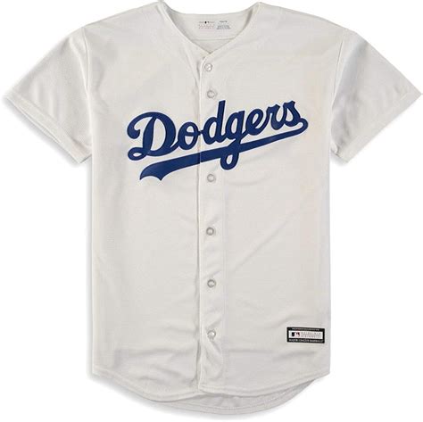 Outerstuff Los Angeles Dodgers Youth Team Home White Jersey Jerseys