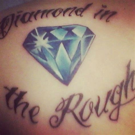 Maybe you would like to learn more about one of these? My diamond in the rough tattoo the artist did a beautiful job on the diamond. | Tattoos ...