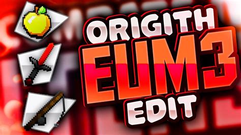 Origith Eum3 Edit Release Youtube
