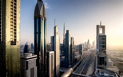 Uae Dubai City Roads Skyscrapers1920x1200 Triton