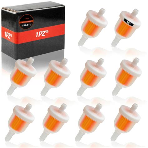10 X Inline Hose Fuel Gas Filter 5mm 316 Motorcycle Atv Scooter Dirt